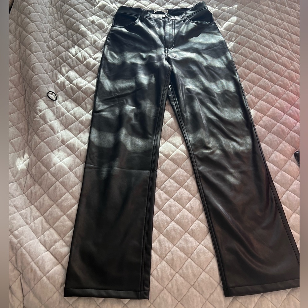 Faux Leather pant.  Abercrombie & Fitch.size 30/10